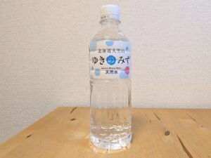 ゆきのみず　 北海道大雪山　上川町産ミネラルウォーター　2025年7月2日追加画像