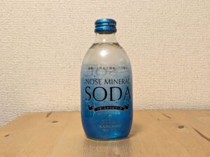 能勢町　炭酸水　ミネラルウォーター　ビン