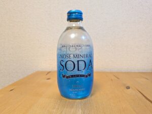 能勢ミネラルソーダ　NOSE MINERAL SODA　炭酸水　2025年6月19日追加画像