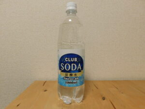 クラブソーダ　CLUB SODA　ミネラルウォーター使用炭酸水
