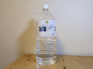 三重熊野の天然水　くらしリズム　尾鷲市産ミネラルウォーター　2025年5月8日追加画像