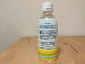 ハイピース　越前の自然水　越前町産ミネラルウォーター　製品説明欄