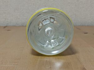 ハイピース　越前の自然水　越前町産ミネラルウォーター　ペットボトル底部分　吉野工業所製