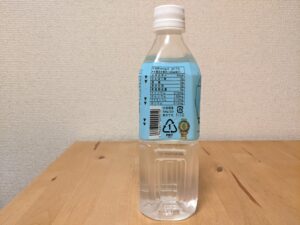 にしきの天然水　山口県岩国市錦町産ミネラルウォーター　成分表記