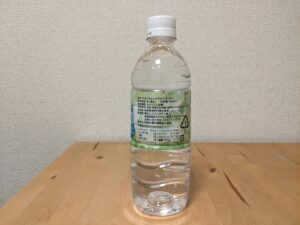 蓼科高原　茅野市の水道原水　TATESHINA WATER　製品説明欄