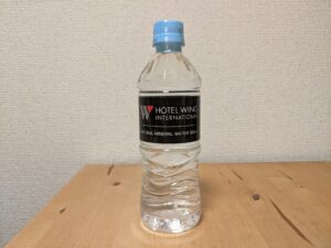 米子市　ホテルウイングインターナショナル　ミネラルウォーター