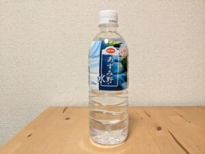 あずみ野の水　co-op　コープ　オリジナルミネラルウォーター