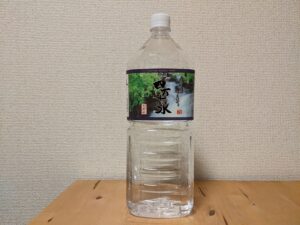 高岡郡中土佐町　ミネラルウォーター　四万十川源流