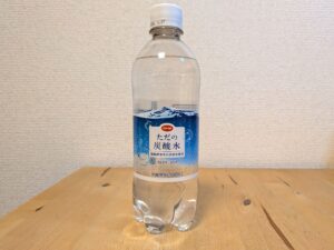ただの炭酸水 コープ co-op 朝倉市産ミネラルウォーター使用