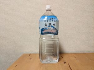 ミネラルウォーター　富士吉田市　バナジウム　災害用保存水