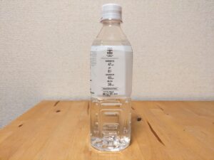 一富士　富士市産ミネラルウォーター　シリカ・バナジウム含有　成分表