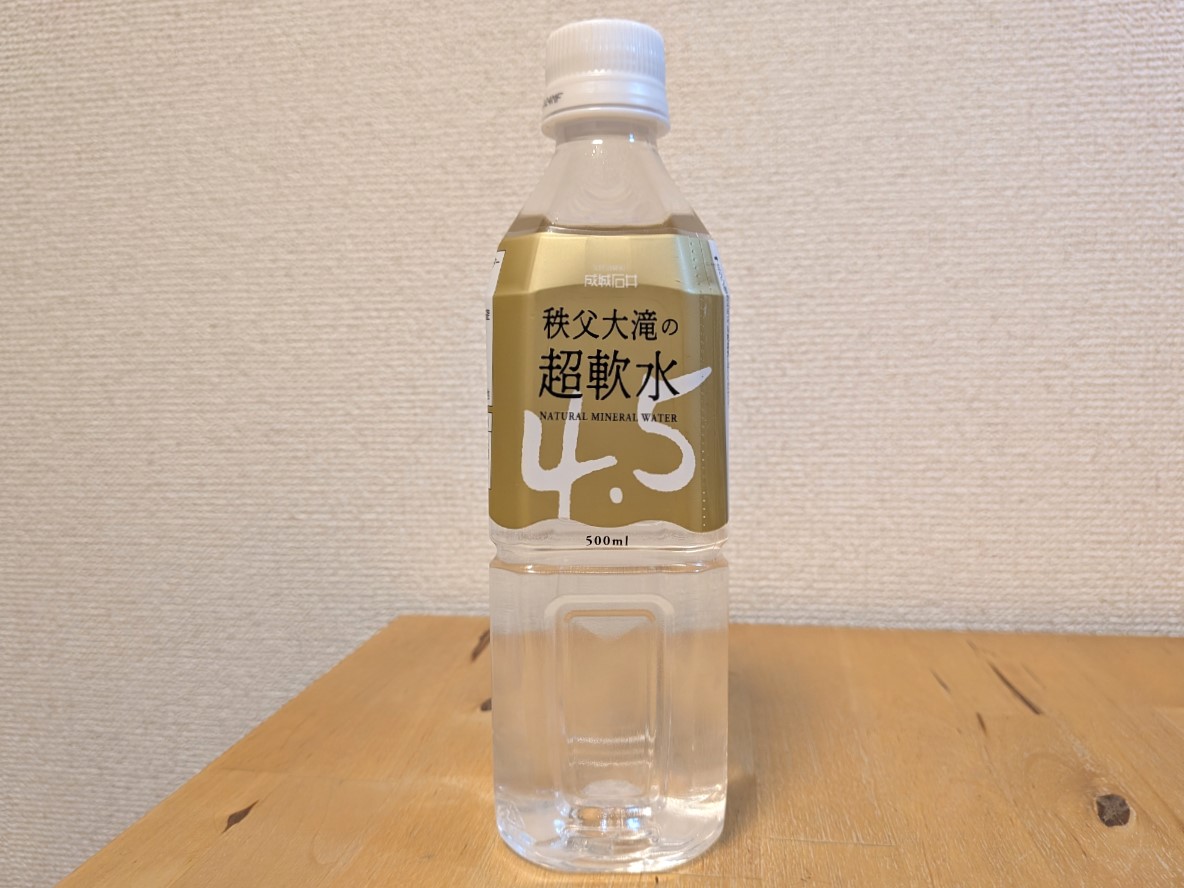 成城石井 秩父大滝の超軟水 4.5　2026年6月18日追加画像　ラベル正面