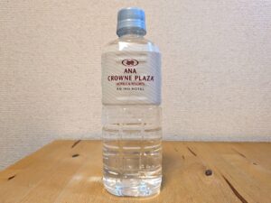 クラウンプラザホテル　ANA　富山県黒部市産ミネラルウォーター　2025年11月5日追加画像