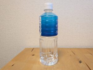 うららか天然水 神戸居留地 岐阜県海津市南濃町産ミネラルウォーター ラベル側面