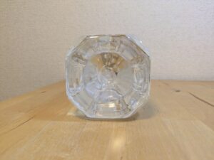 アルカリイオン水　富士山のおいしい水　イオン水　西桂町産　ペットボトル底部分