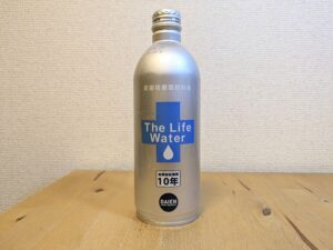 災害用備蓄飲料水　The Life Water　品質保証期間10年