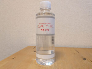 ビューティー　BEAUTY H2O　安曇野市産ミネラルウォーター　ラベル正面　2026年7月30日追加画像