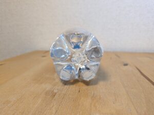 大分県日田市産ミネラルウォーター使用　強炭酸水　LDC　ペットボトル底部分