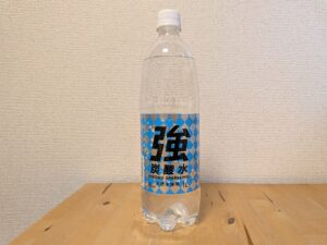 友桝飲料　強　炭酸水　山梨県富士吉田市産天然水使用