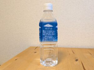 富士の恵みの　Mt.Fuji　天然水　沼津市産ミネラルウォーター　製品説明欄