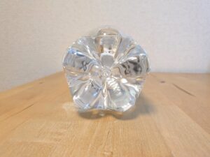 TOPVALU　トップバリュ　炭酸水　伊賀市中柘植産天然水使用　ペットボトル底部分