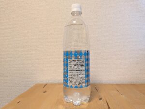 友桝飲料　強　炭酸水　山梨県富士吉田市産天然水使用　製品説明欄