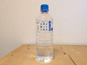 自然が磨いた天然水　キリン　長野県松本市産ミネラルウォーター