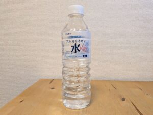 出羽三山の天然水使用　ブルボン　アルカリイオン水