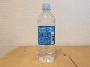 富士清水　JAPAN WATER　小山町産ミネラルウォーター　製品説明欄