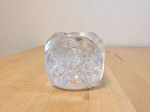 清水湧水　日本名水百選　福岡県うきは市産ミネラルウォーター　ペットボトル底部分