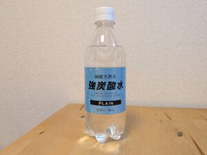 国産天然水　強炭酸水　山梨市産ミネラルウォーター＋炭酸