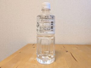 ボトルウォーター　Bottle Water　海津市産ミネラルウォーター　製品説明欄