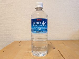 信州のおいしい水 長野県松本市産ミネラルウォーター 600ml