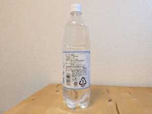 ジャスティス　JUSTICE　クラブソーダ　天然水使用炭酸水　製品説明欄