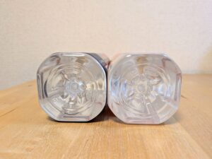 神乃珈琲　北アルプスの銘水　PURE WATER　天然水使用　ペットボトル底部分　吉野工業所製