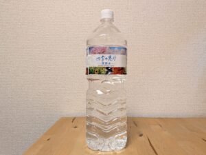 四季の恵み 天然水 静岡県静岡市産ミネラルウォーター