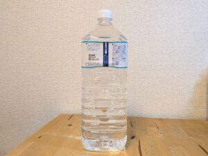 コープ　co-op　月山の水　鶴岡市産ミネラルウォーター　製品説明欄　