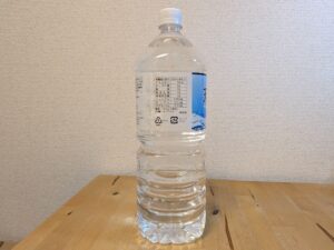 安曇野の天然水　ミネラルウォーター　ジョイマートオリジナル　成分表記