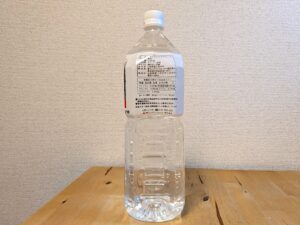 非常用5年保存水　富士ミネラルウォーター　山梨県富士吉田市産　製品説明欄