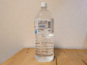 磨かれて、澄みきった日本の水　伊藤園　ミネラルウォーター　製品説明欄