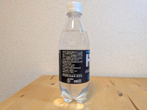 ドンキ史上最強炭酸水　情熱価格　富士吉田市産天然水使用　製品説明欄