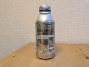 アルミ缶ボトル　伊藤園　NATURAL MINERAL WATER　杵築市産　製品説明欄