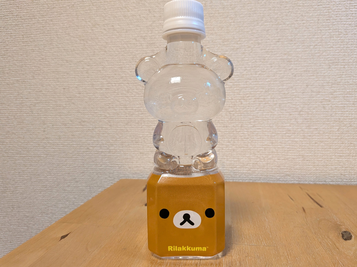 リラックマ　Rilakkuma　ミネラルウォーター　ラベル正面