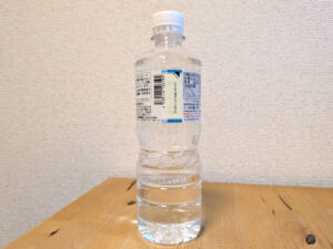 バローセレクト Valor select バナジウム天然水 ラベル側面 バーコード