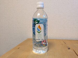 ナラシドウォーター 習志野市企業局 水道水由来 ラベル側面