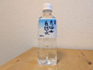 天寿酒造の仕込み水 秋田 鳥海山自然水 ミネラルウォーター ラベル正面