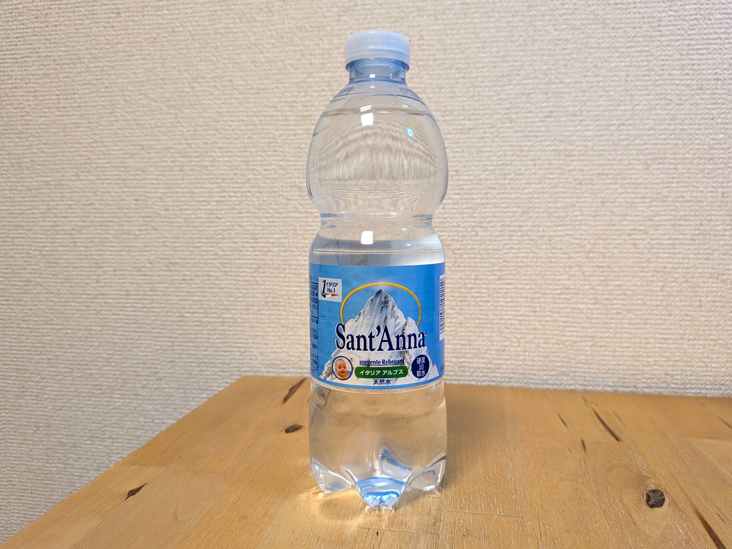 サンタンナ　San't Anna　イタリアアルプス　ミネラルウォーター　ラベル正面
