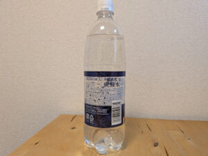 高密度 炭酸水 ミネラルウォーター使用 炭酸充填時4.8G.V 製品説明欄