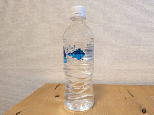くらしにベルク 大山山麓の天然水 シリカ水 鳥取県米子市産ミネラルウォーター ラベル側面