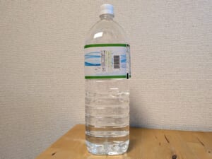 スマイルライフ 天然水 群馬県利根郡片品村産ミネラルウォーター ラベル側面